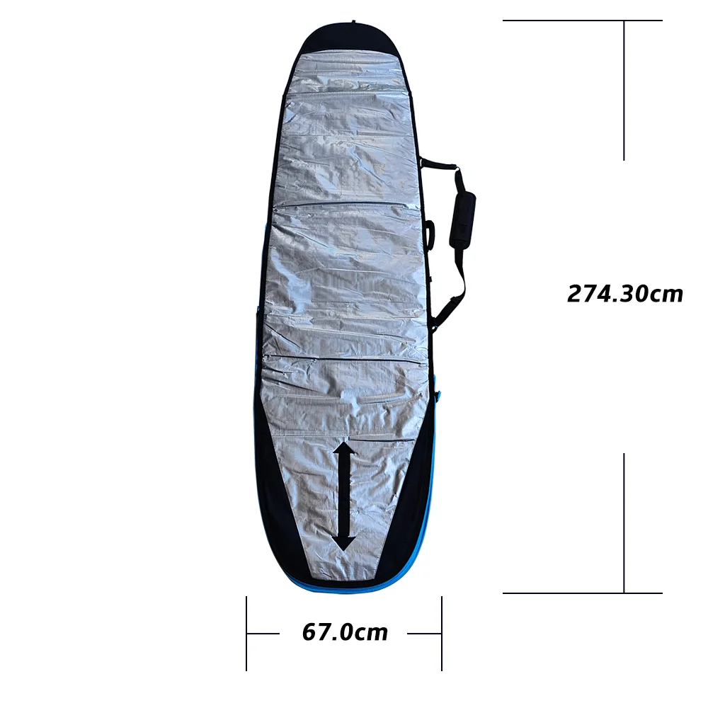 Sports Equipment Bag With Wheels - Bolsa de Transporte Impermeable para Tabla