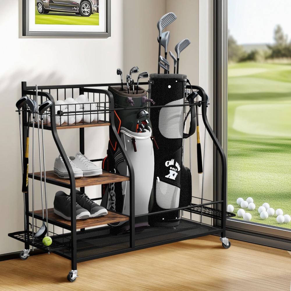 Sports Equipment Bag With Wheels - Carrito para Bolsas de Golf con