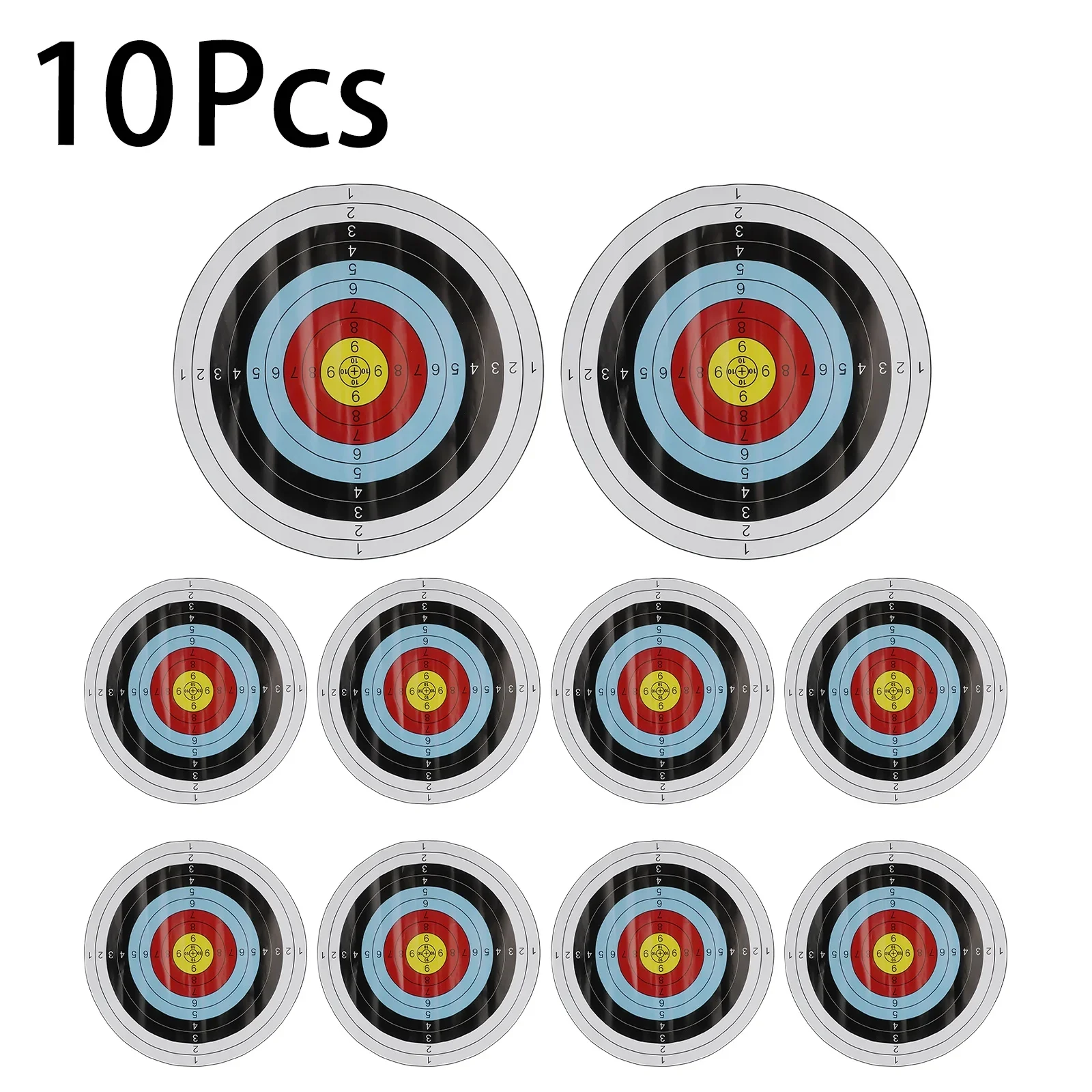 10 unidades de 40x40cm, objeti - Archery Target Face reseña y precio