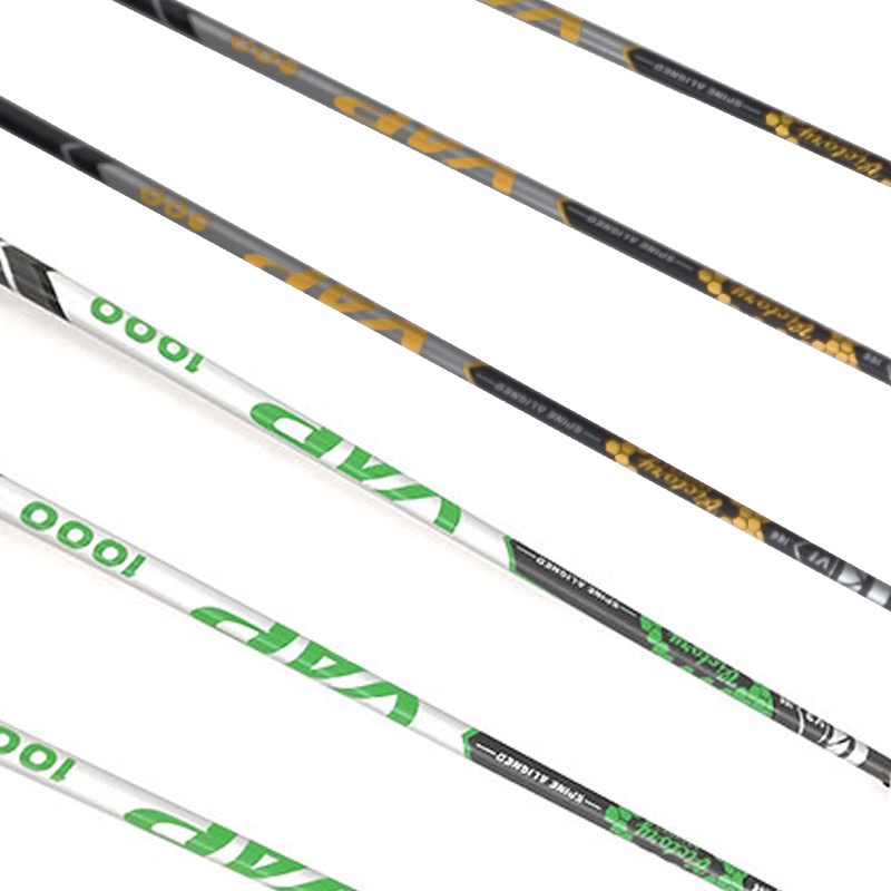 12 piezas de flechas de carbon - Archery Target Face reseña y precio
