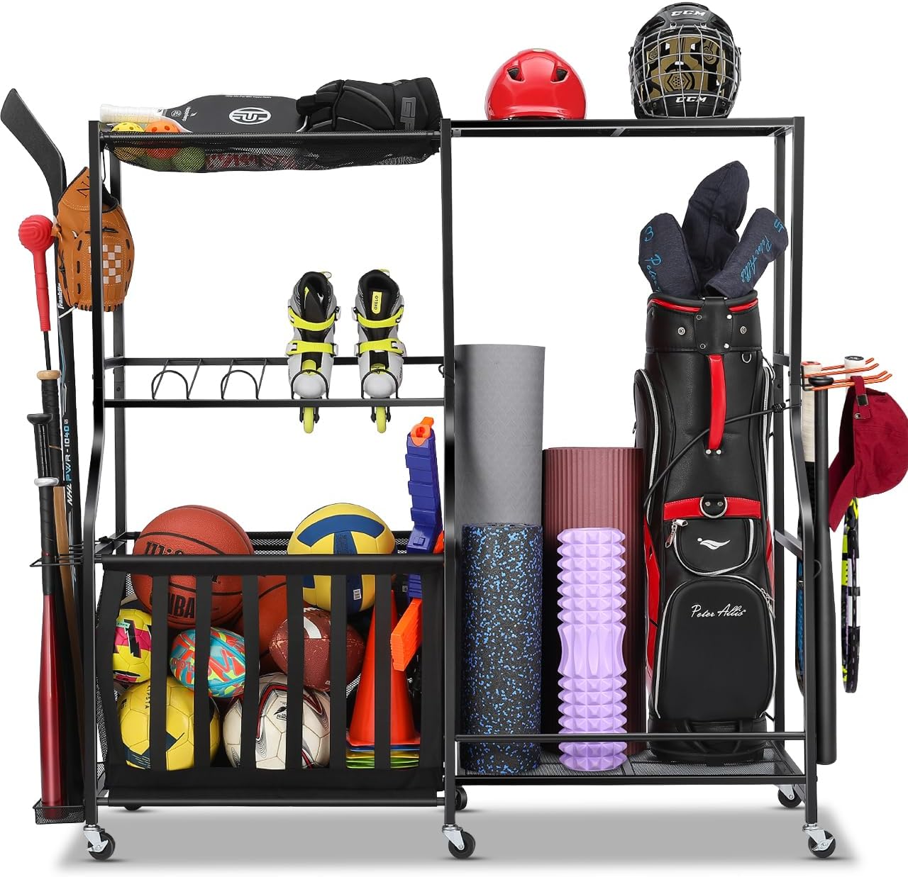 Organizador de Equipamiento De - Sports Equipment Bag With Wheels reseña y precio